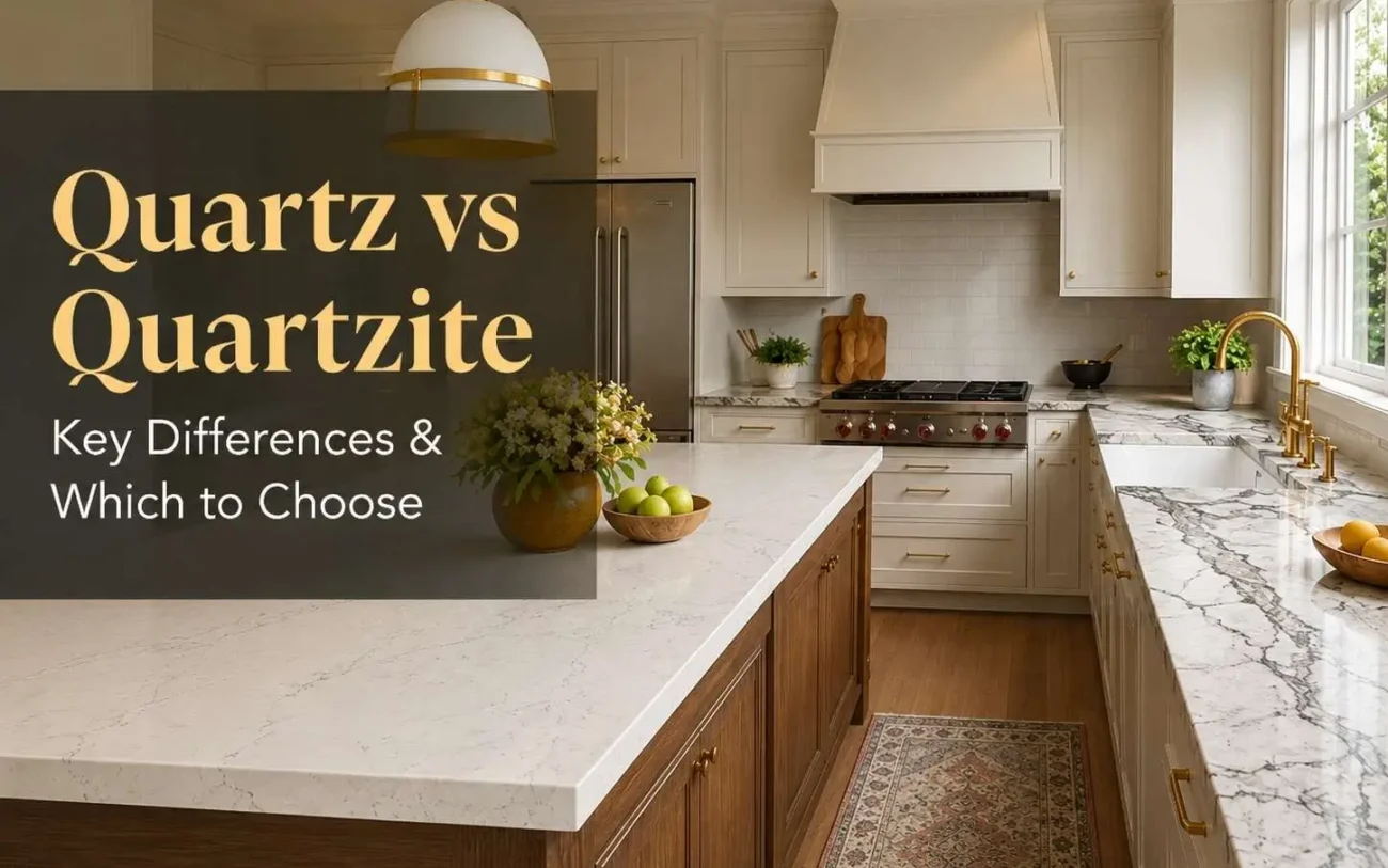 Quartz vs Quartzite