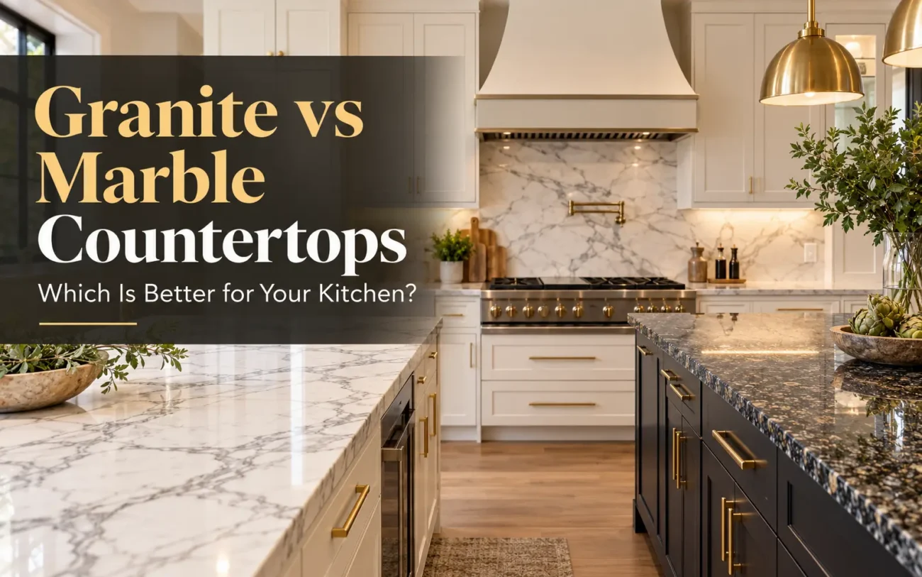 Granite vs Marble Countertops